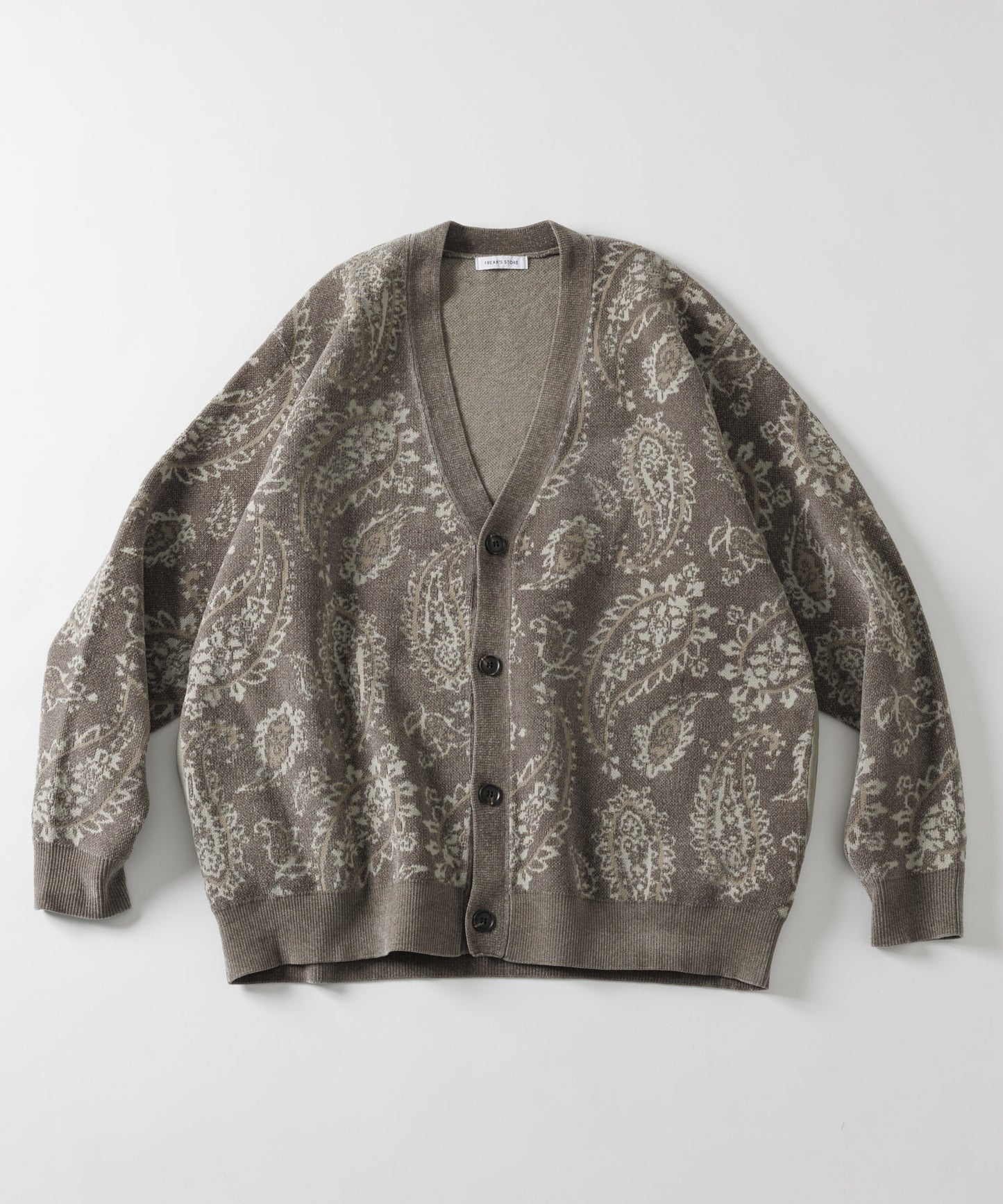 【FREAK’S STORE】質感復古佩斯利花紋開襟衫 日本預購