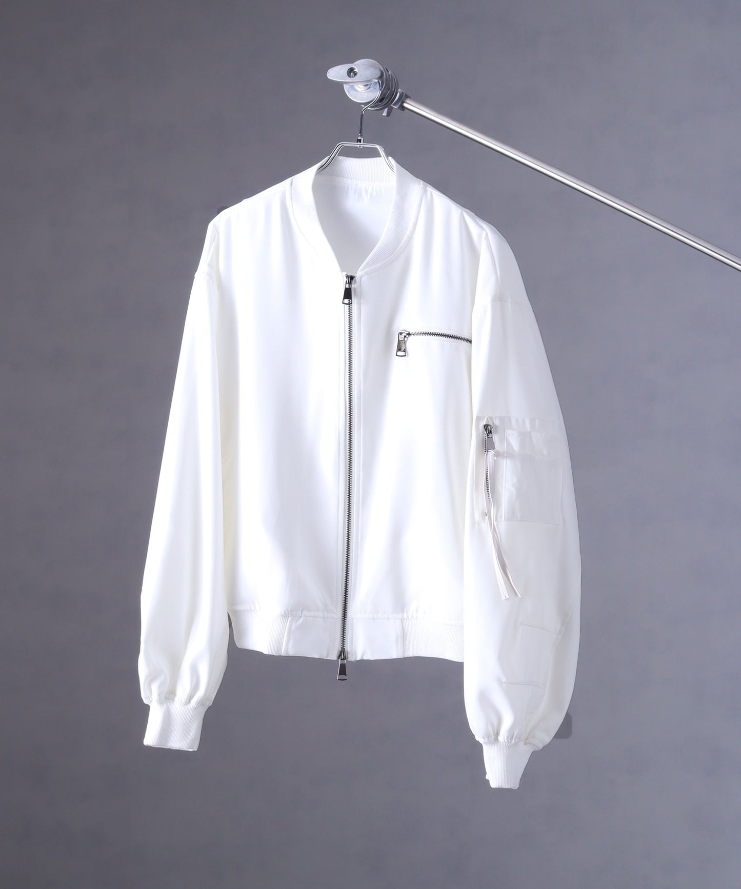 【Art re A】welise 質感寬袖短版 MA-1 飛行夾克