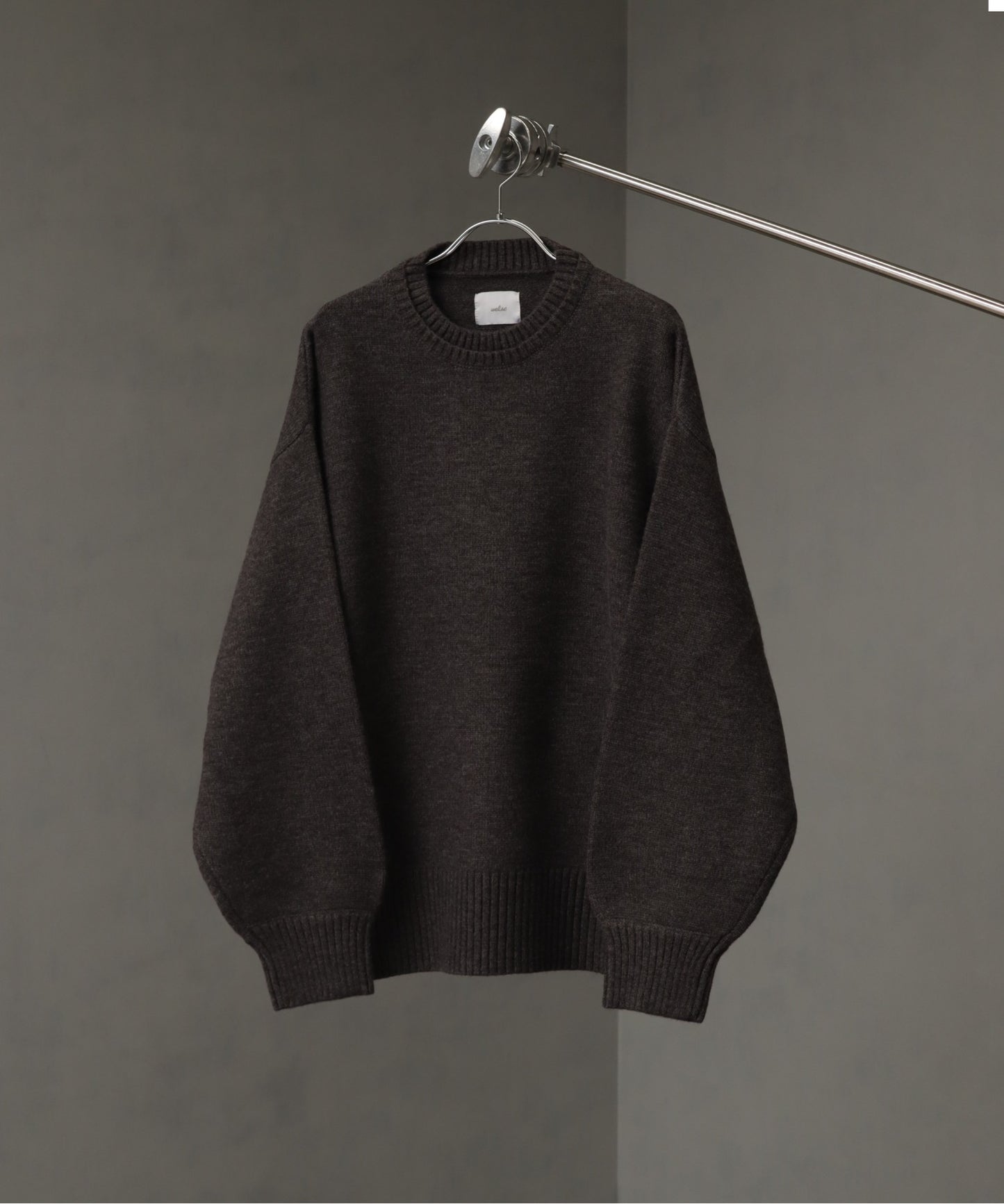 【Art re A】welise 雙層領寬版針織上衣 日本預購