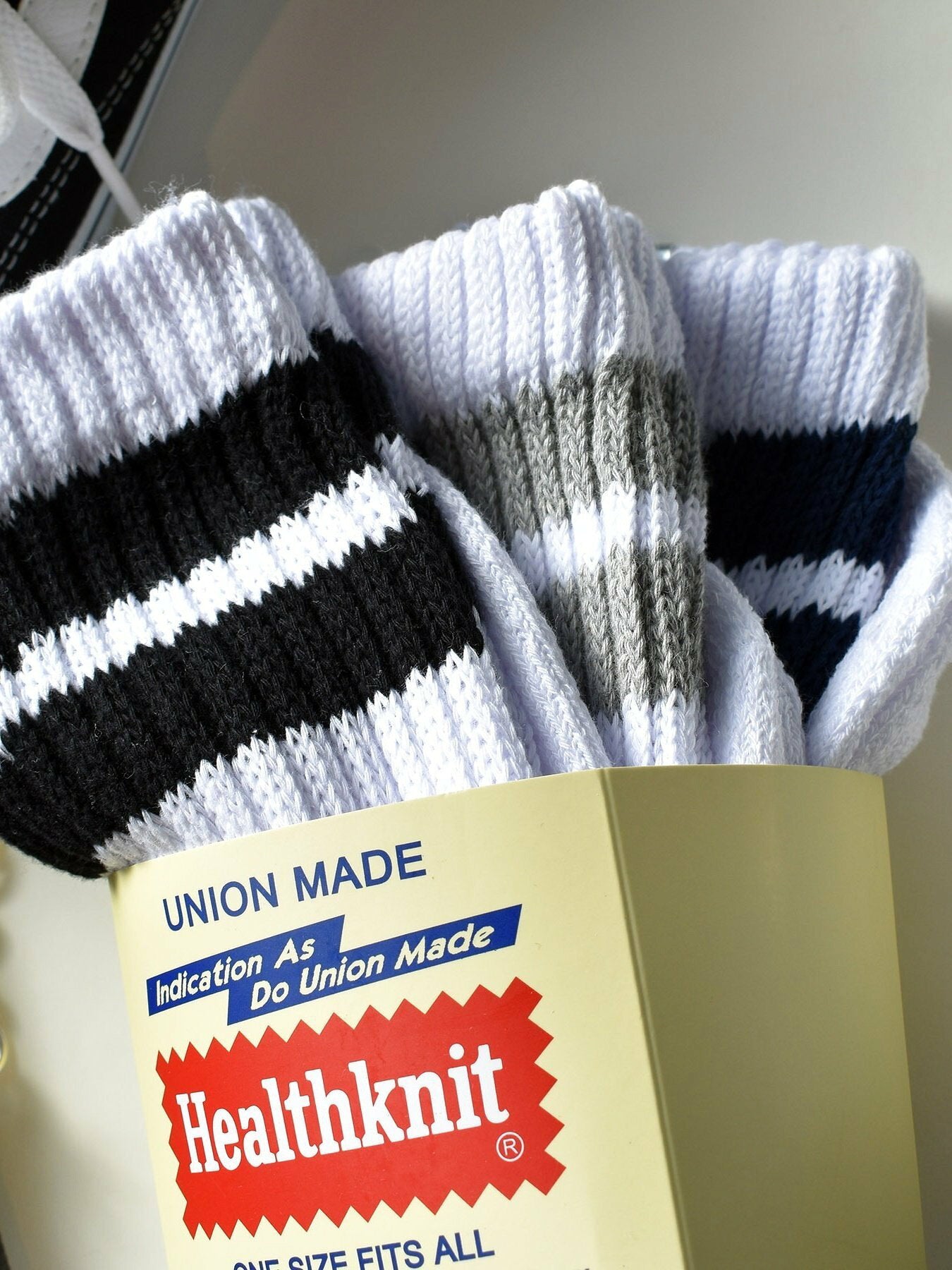 【Healthknit】3雙組 厚磅長筒襪