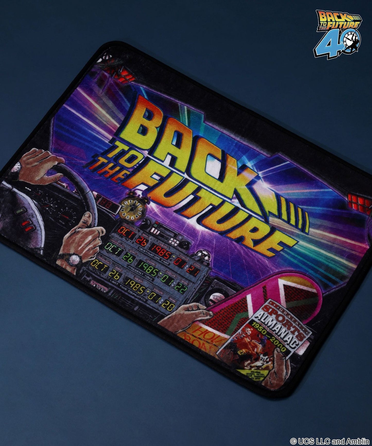 【niko and...】回到未來聯名款 造型地毯