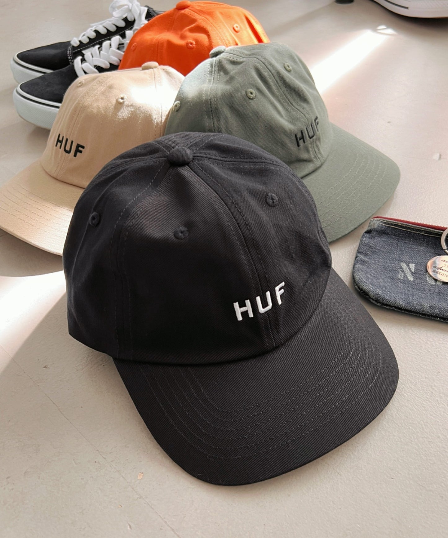 【HUF】6 PANEL OG 彎帽簷棒球帽 鴨舌帽
