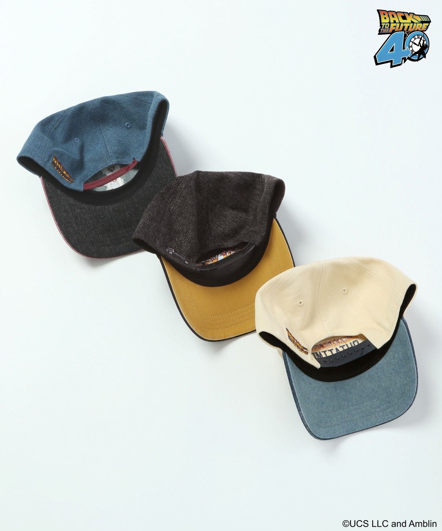 【niko and...】回到未來聯名款 復古鴨舌帽 五分割帽