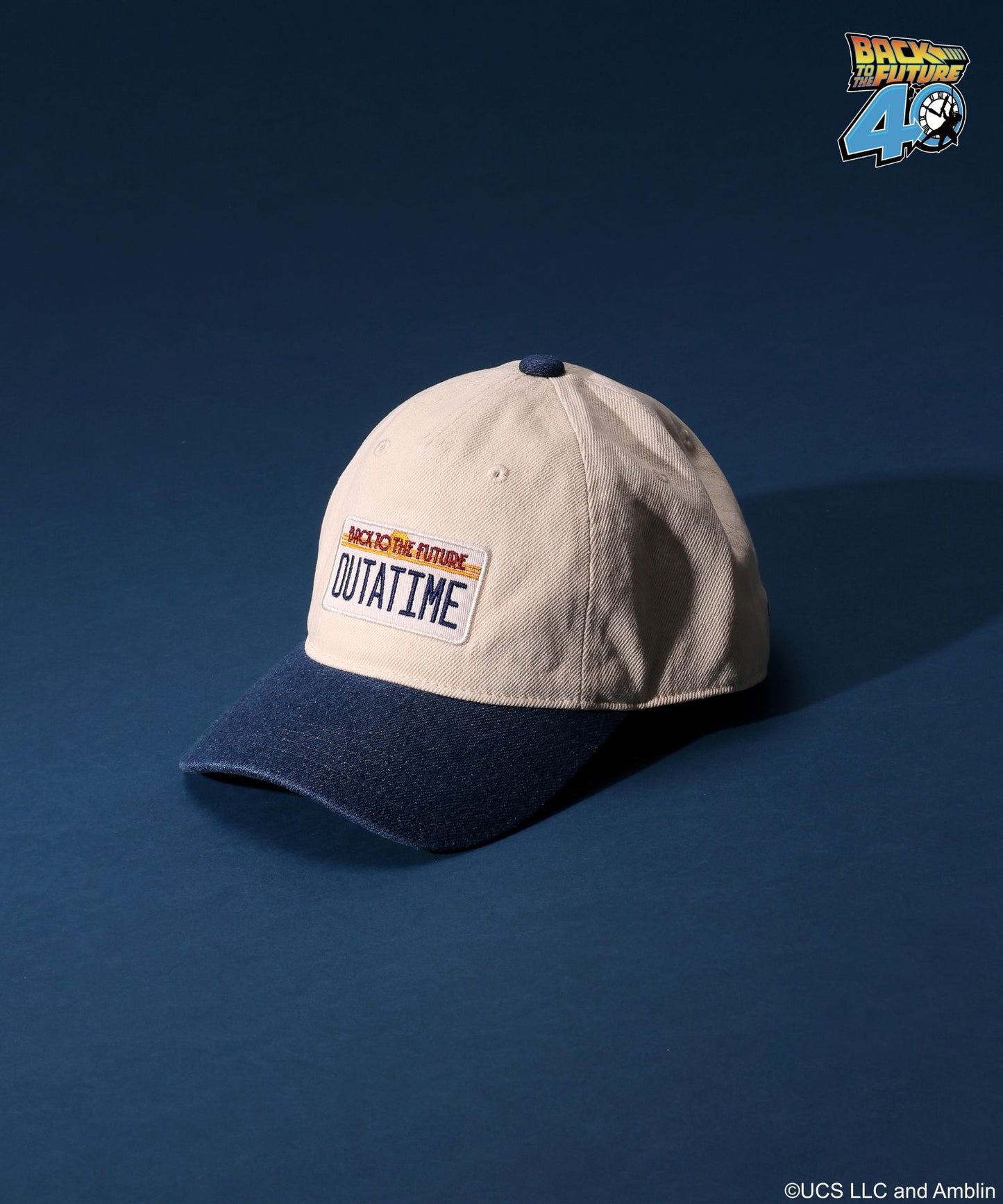 【niko and...】回到未來聯名款 復古鴨舌帽 五分割帽