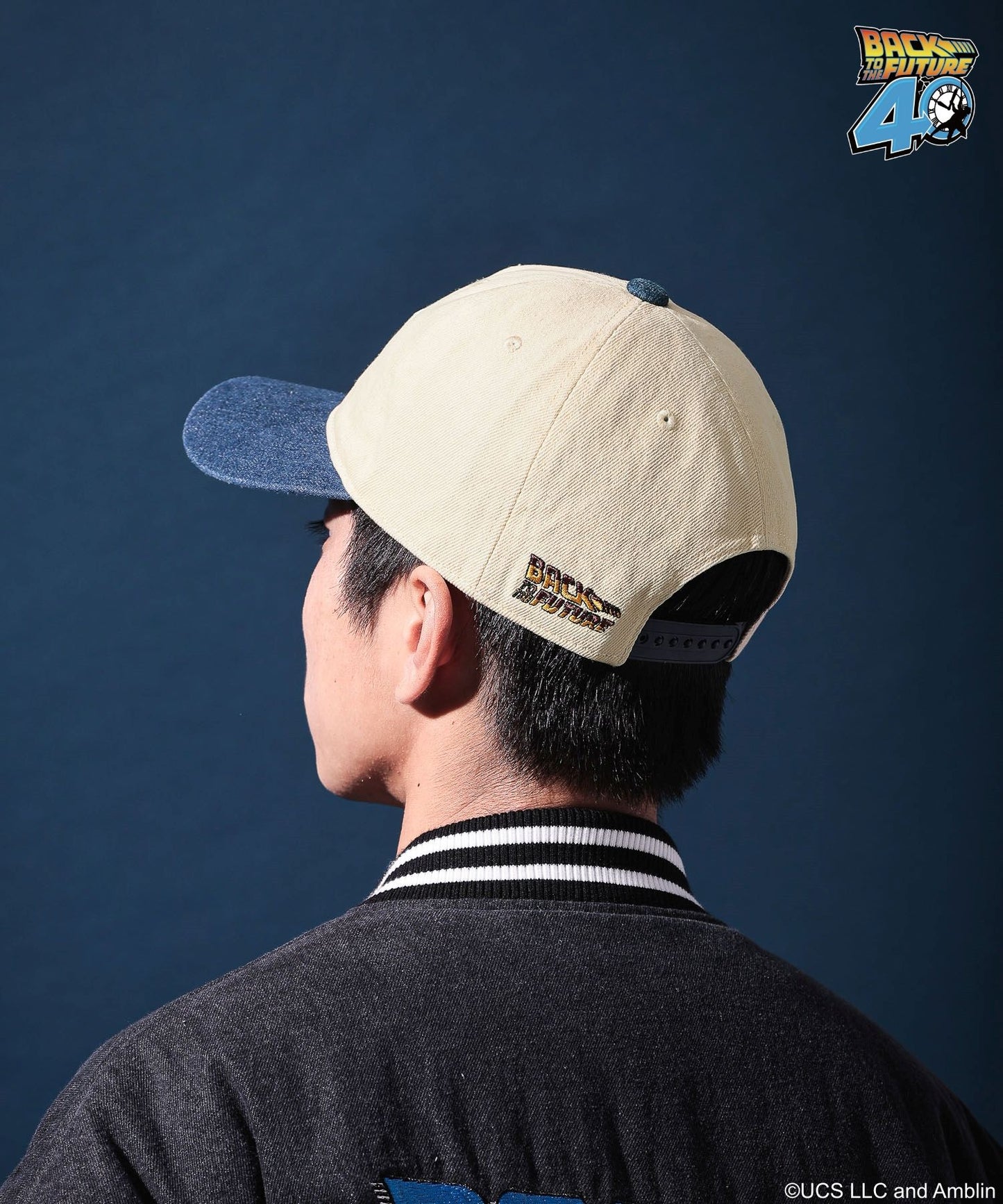 【niko and...】回到未來聯名款 復古鴨舌帽 五分割帽