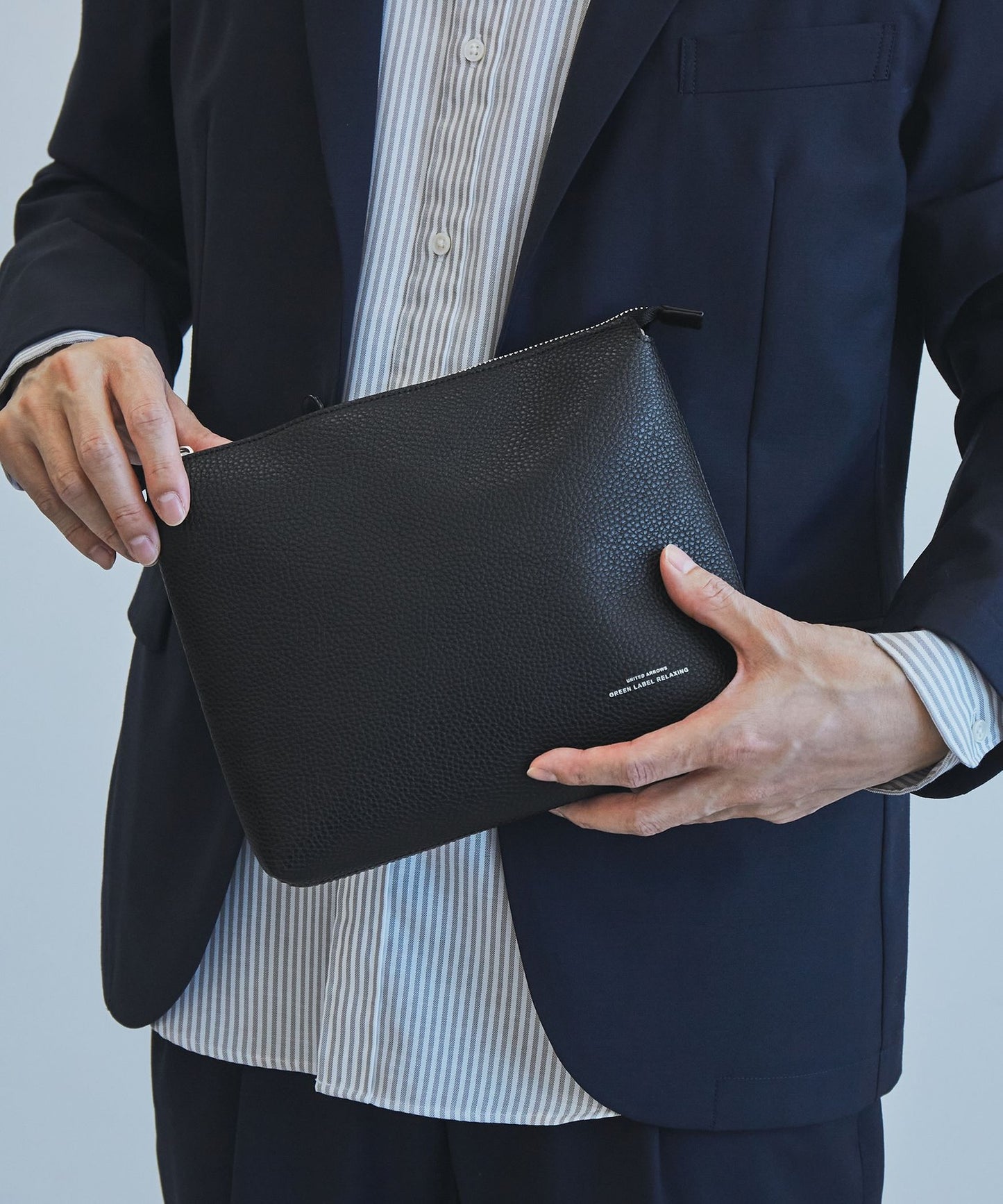 【GLR】CIBO 自然紋理PU皮革兩用肩背/手拿包