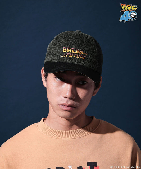 【niko and...】回到未來聯名款 復古鴨舌帽 五分割帽