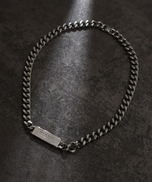 【Art re A】ELLUV LOGO刻印不鏽鋼鍊條項鍊