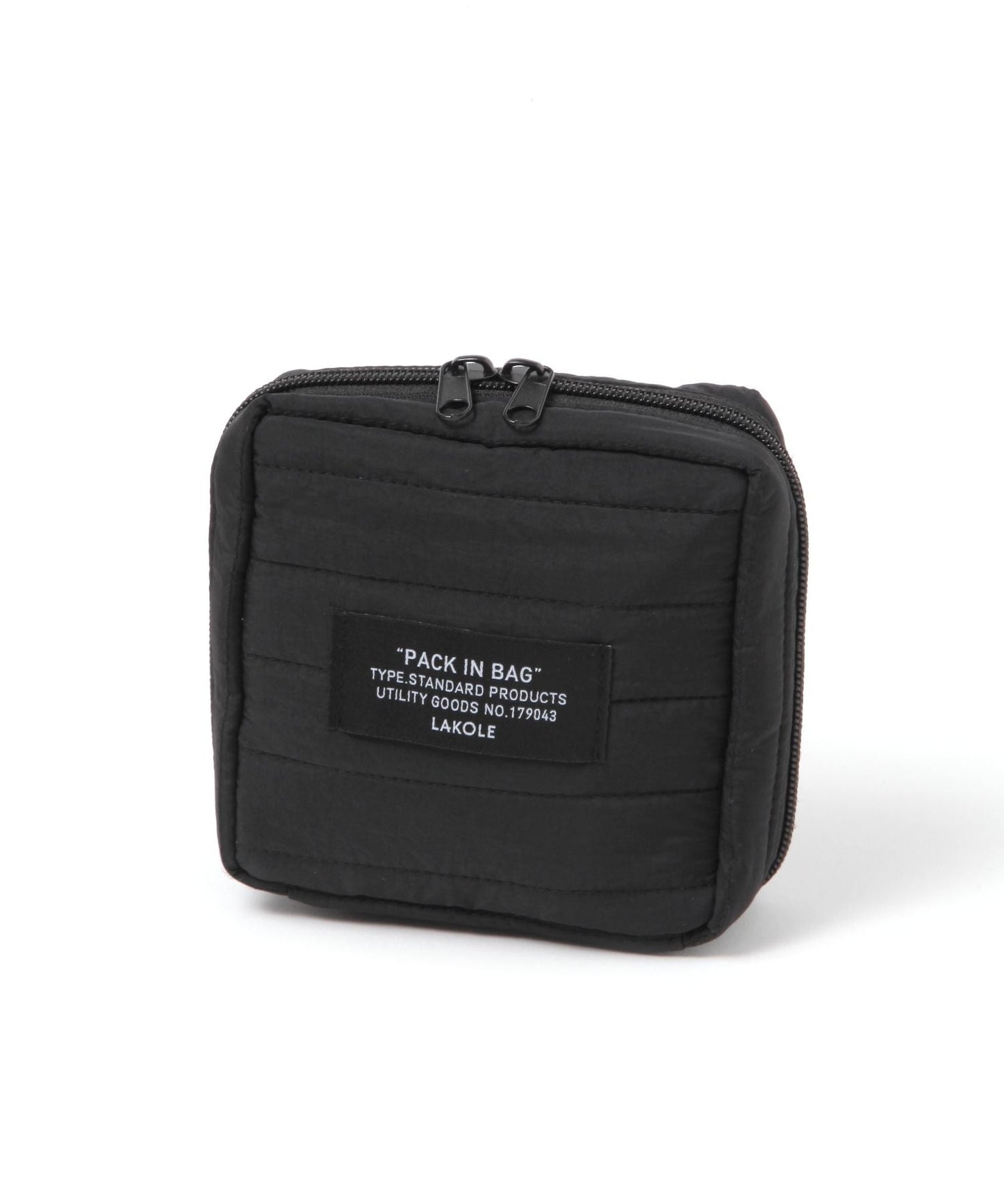【LAKOLE】絎縫方形收納包