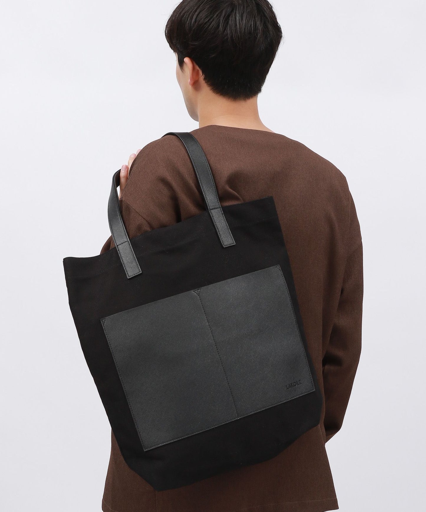 【LAKOLE】都會帆布托特包
