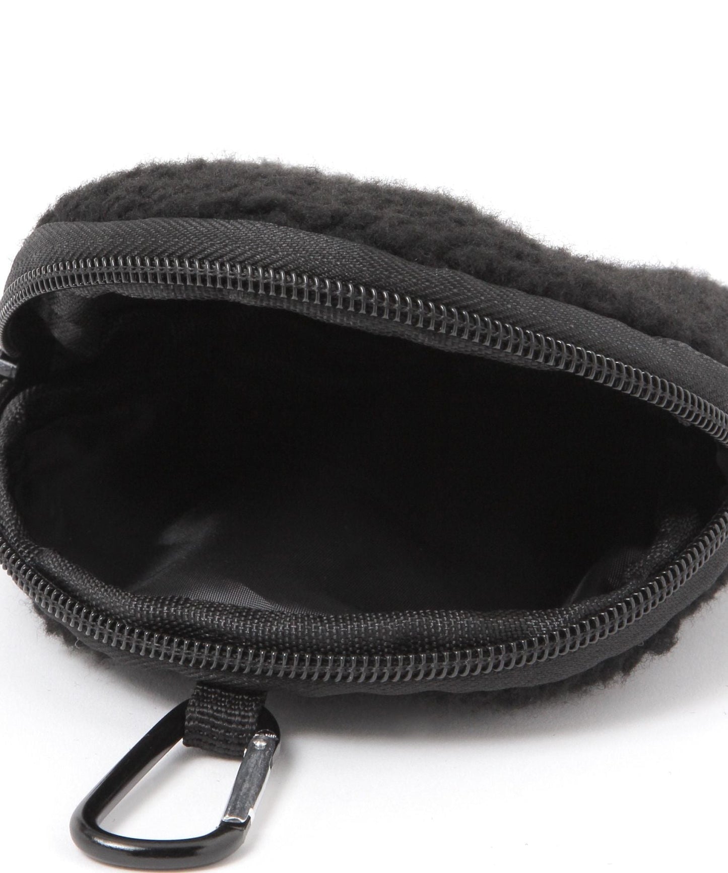 【LAKOLE】絨毛迷你圓形隨身包 零錢包 收納包