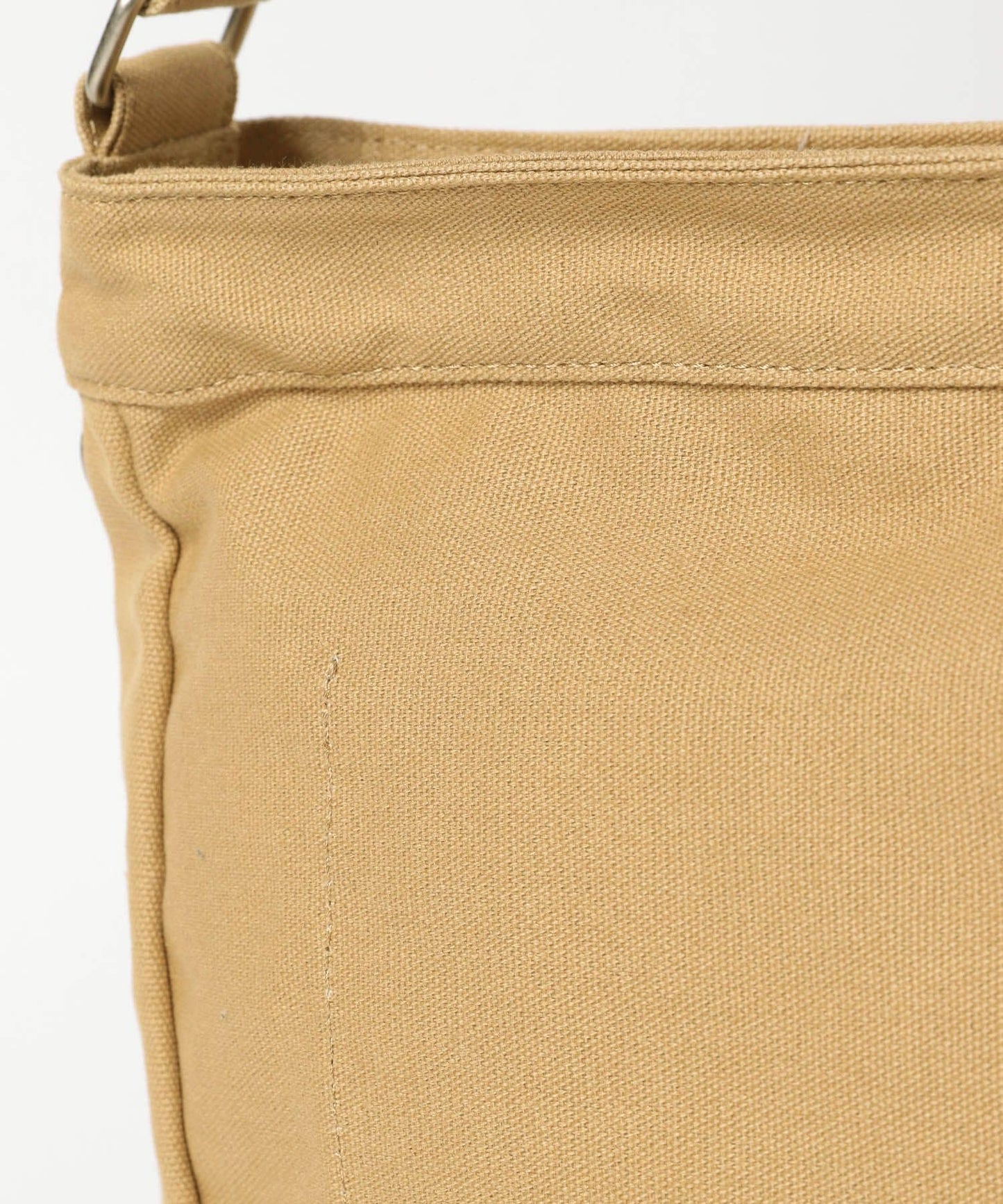 【GLOBAL WORK】2WAY 簡約拉鍊帆布斜背包 M