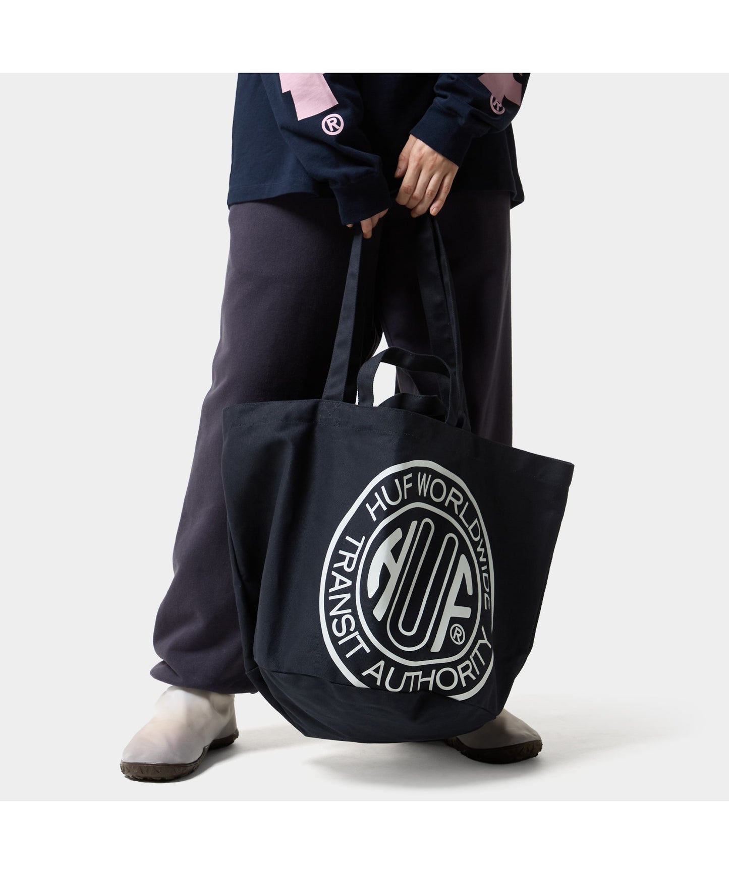 【HUF】 TOKEN藝術印花托特包 帆布包  大容量