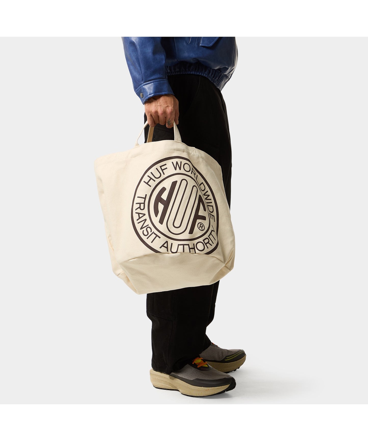 【HUF】 TOKEN藝術印花托特包 帆布包  大容量