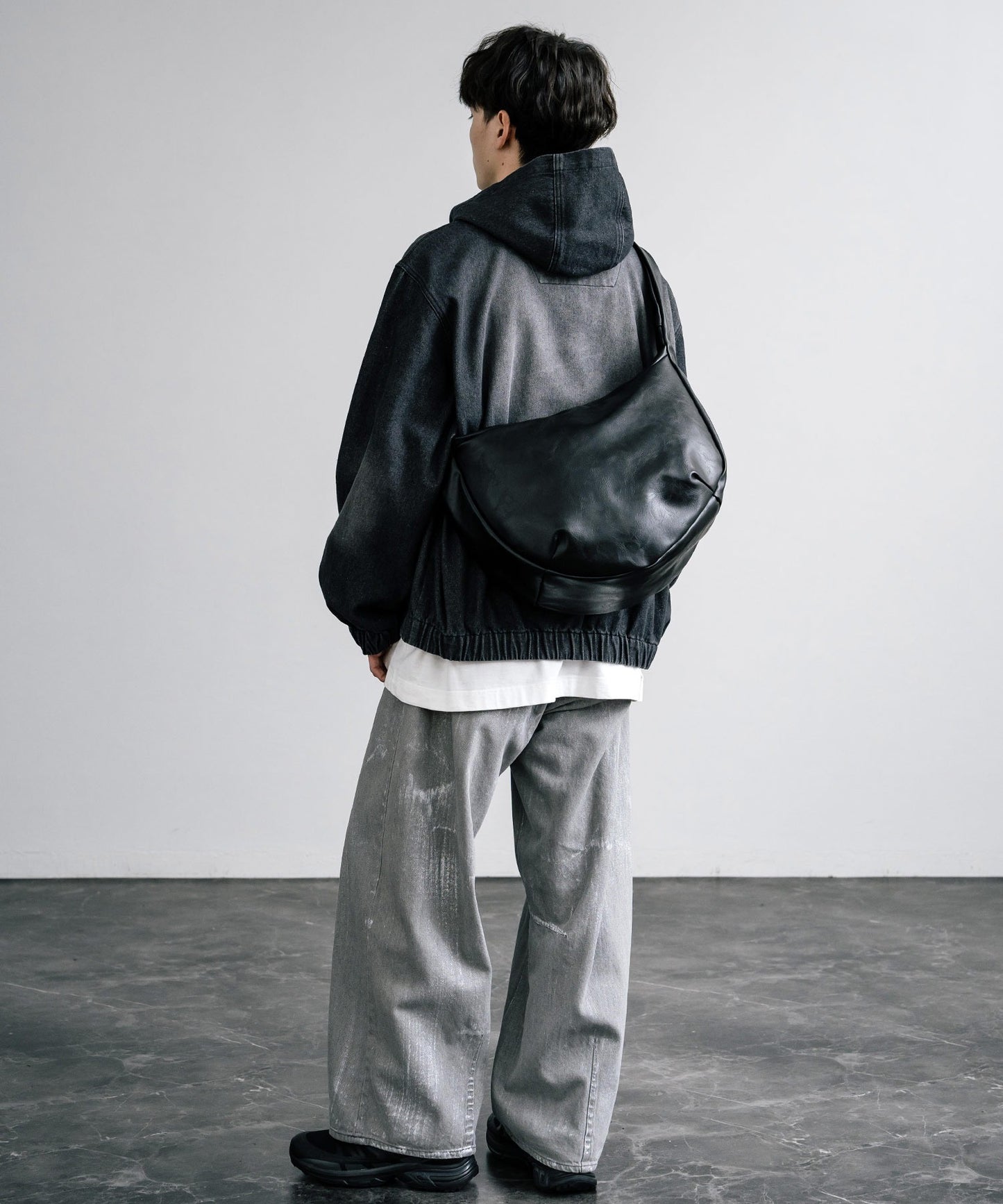 【Rocky Monroe】PU皮革大容量肩背包