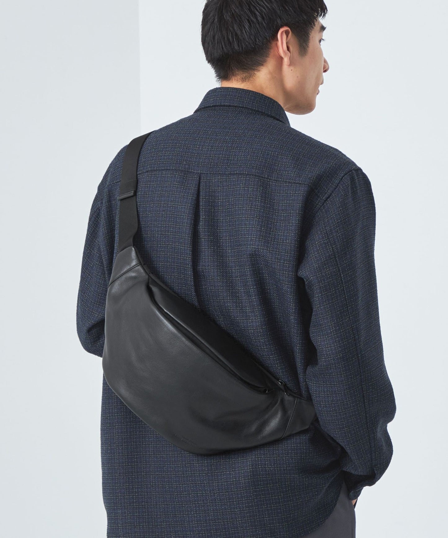 【GLR】多功能真皮胸包 腰包 斜背包