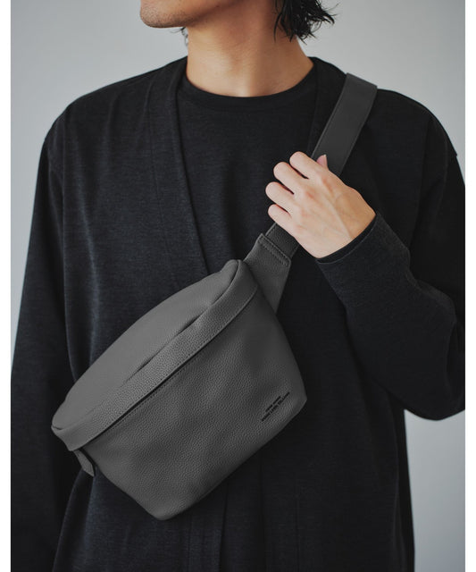 【GLR】CIBO 壓花皮革質感腰包 胸包 斜背包