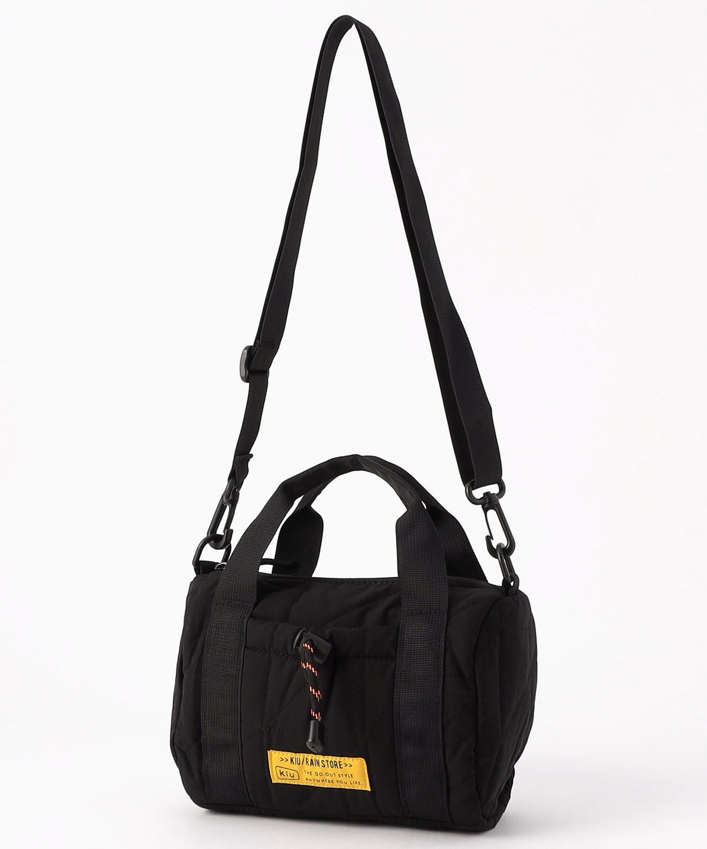 【FREAK’S STORE】KiU 方形絎縫迷你波士頓包