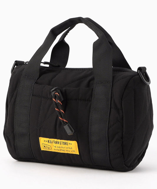 【FREAK’S STORE】KiU 方形絎縫迷你波士頓包