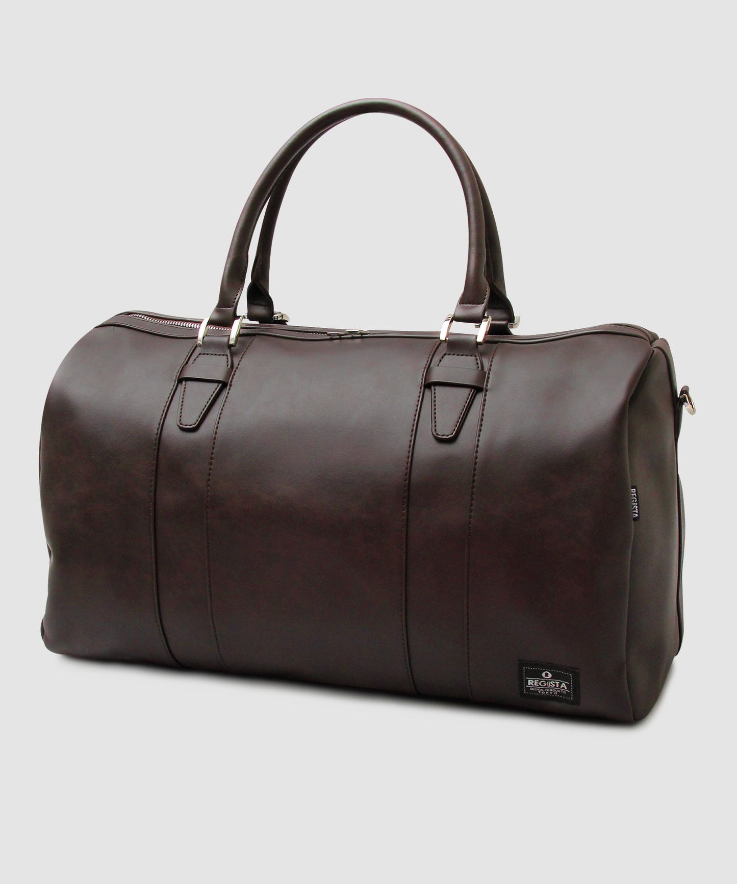 【A.M.S.】REGiSTA聯名 PU皮革成熟風波士頓包