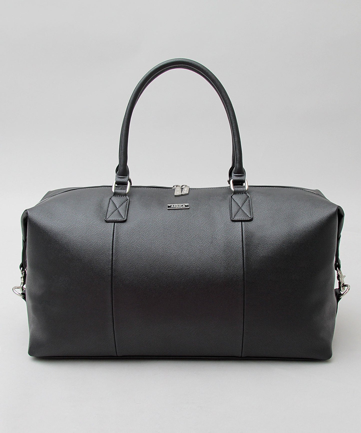 【A.M.S.】REGiSTA聯名 大容量防潑水摩洛哥皮旅行波士頓包