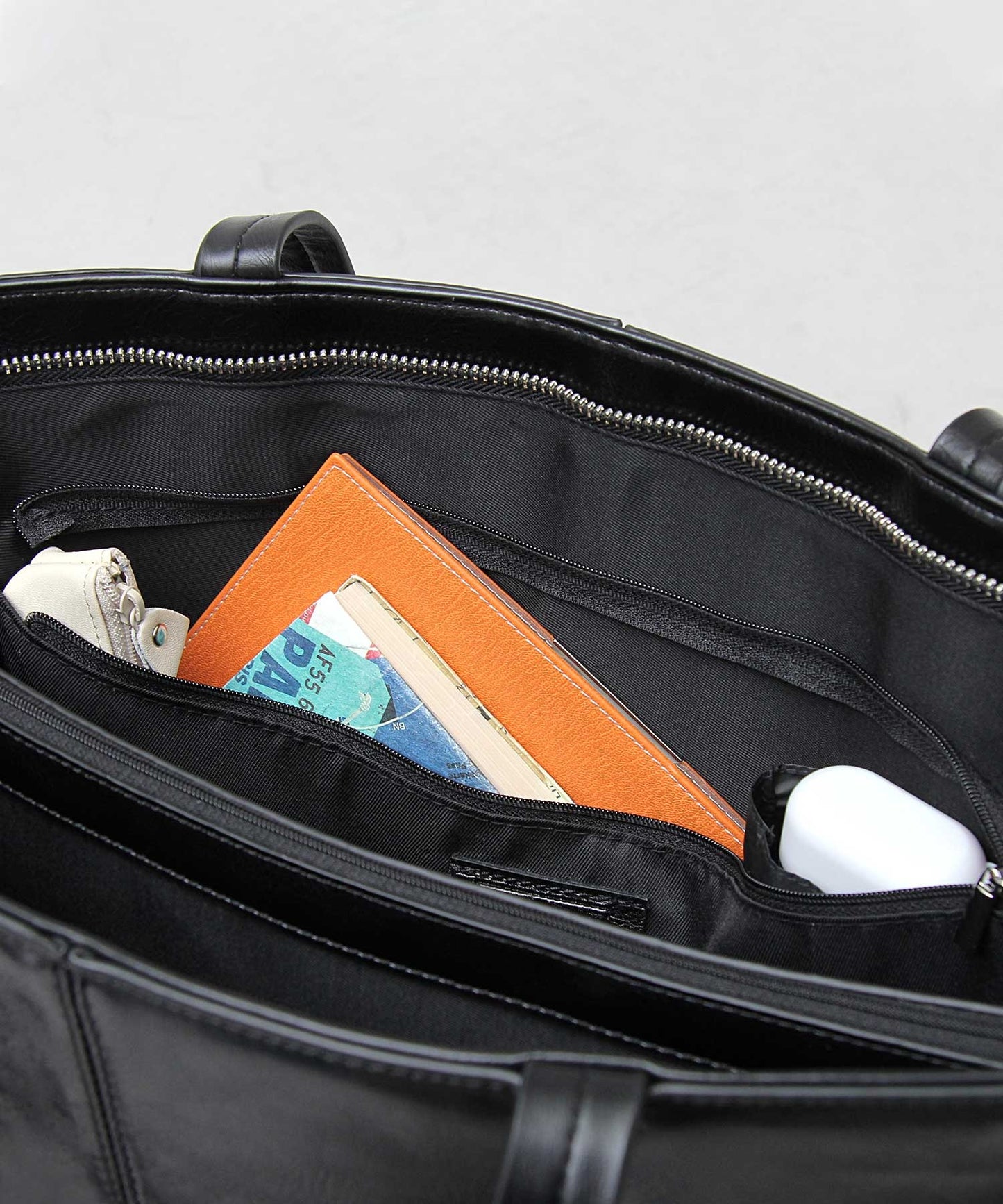 【A.M.S.】REGiSTA聯名 牛床革真皮精緻商務托特包