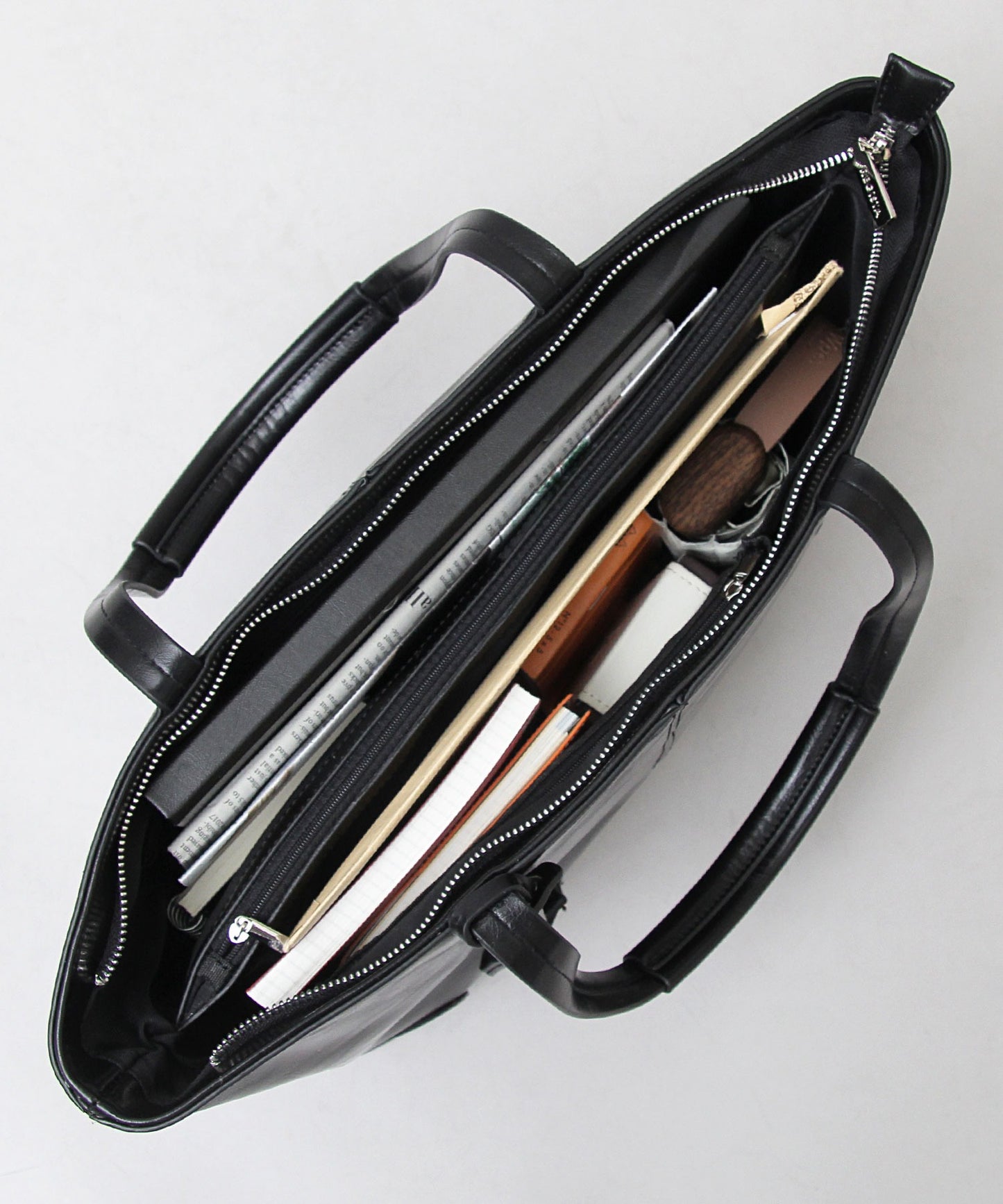 【A.M.S.】REGiSTA聯名 牛床革真皮精緻商務托特包