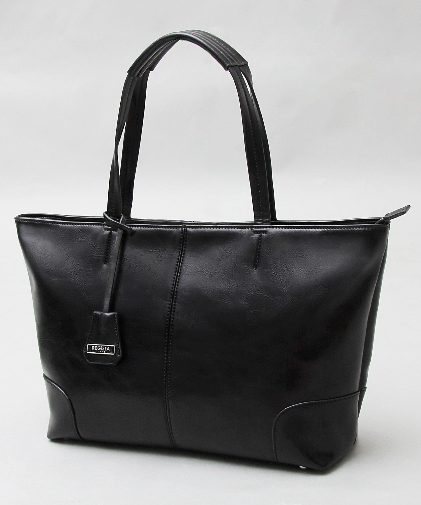 【A.M.S.】REGiSTA聯名 牛床革真皮精緻商務托特包