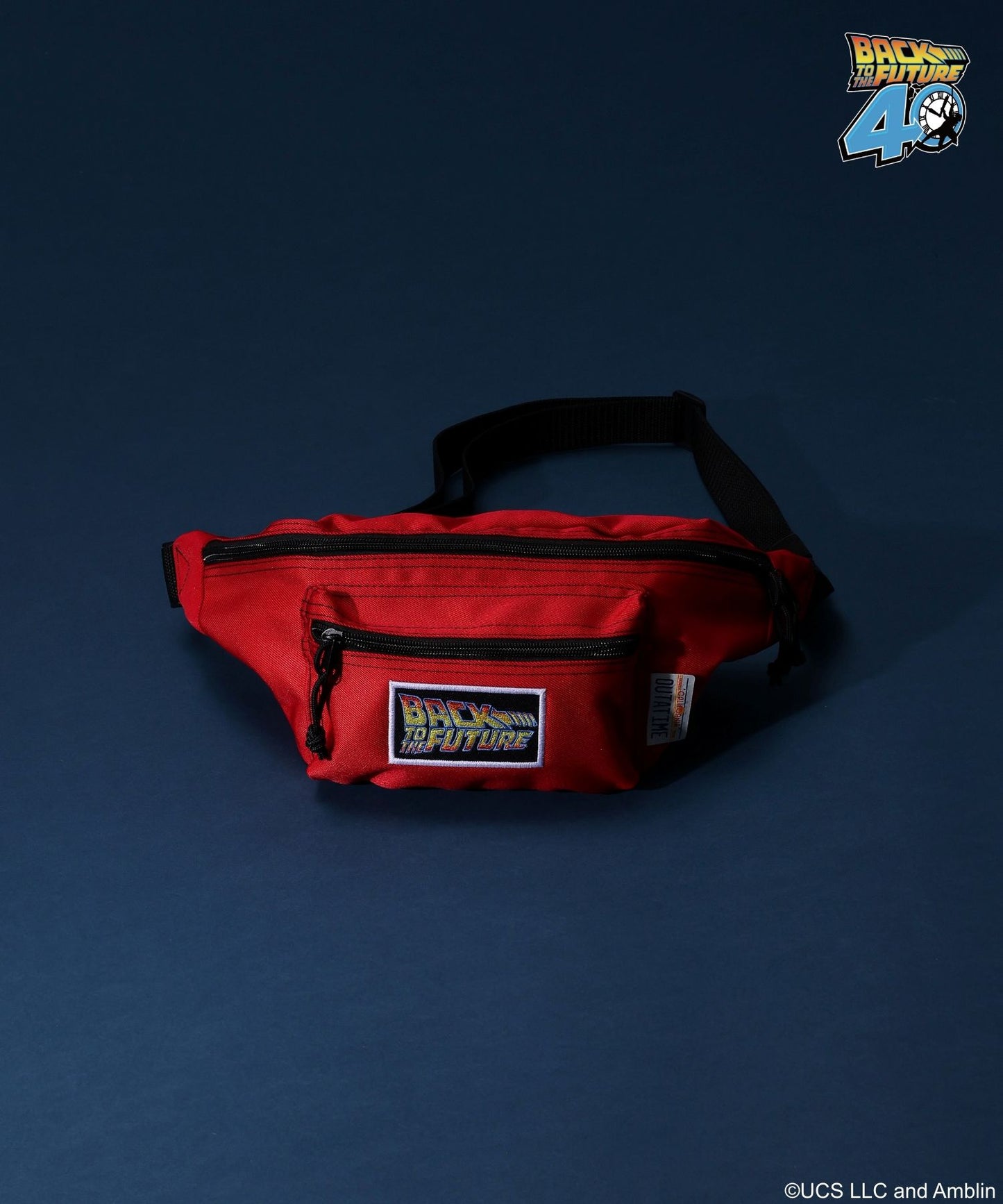 【niko and...】回到未來聯名款 刺繡腰包/胸包/斜背包