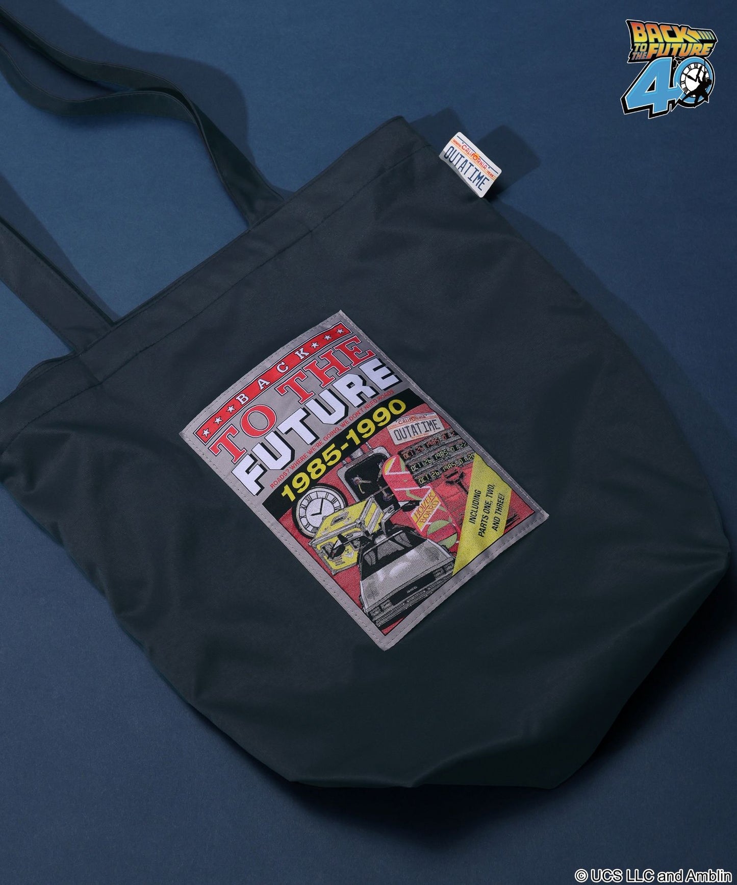 【niko and...】回到未來聯名款 插畫設計托特包