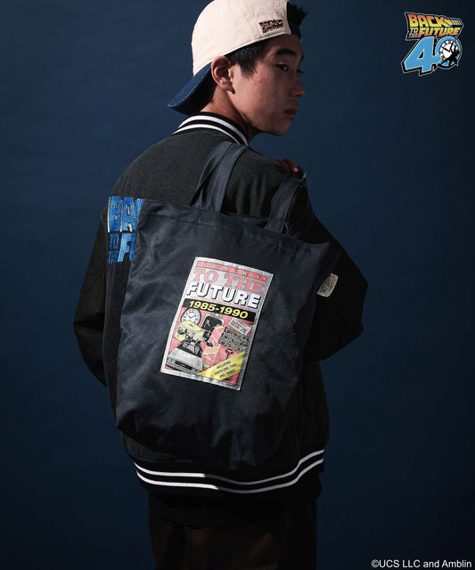 【niko and...】回到未來聯名款 插畫設計托特包