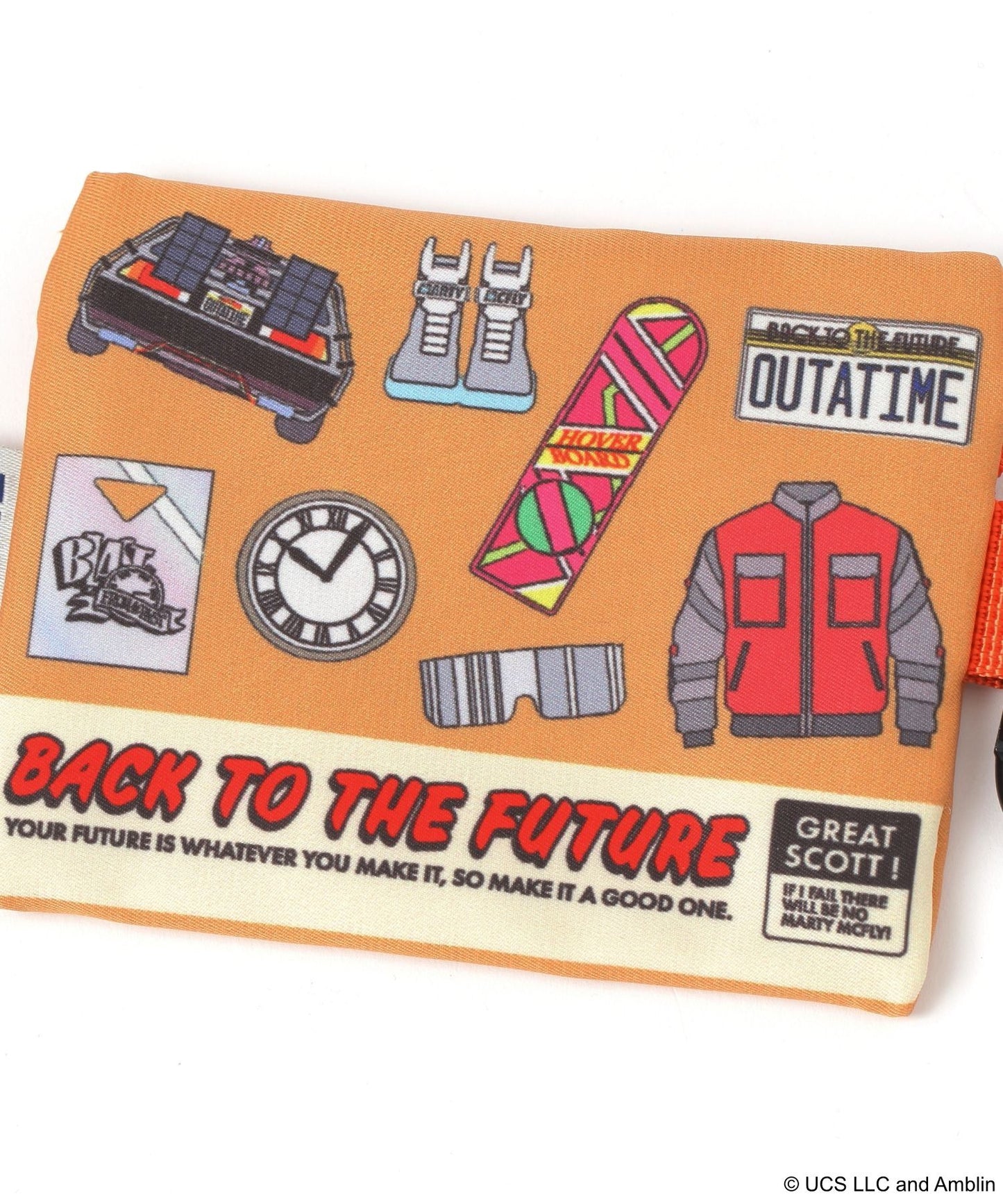 【niko and...】回到未來聯名款 插畫設計多用途零錢包