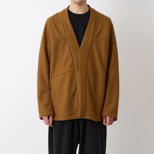 【White Mountaineering】羊毛梅爾頓開衫外套