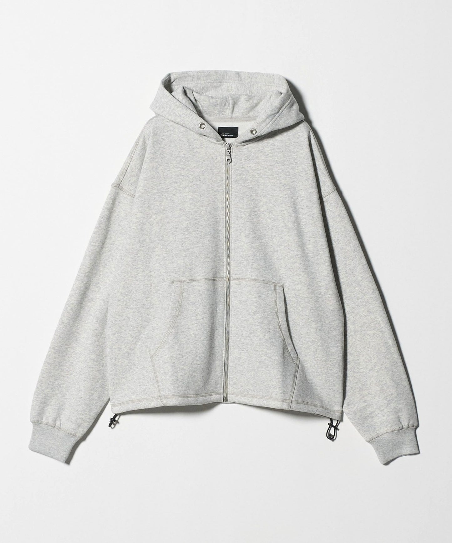 【GLR】縫線設計 保暖刷毛抽繩拉鍊連帽外套