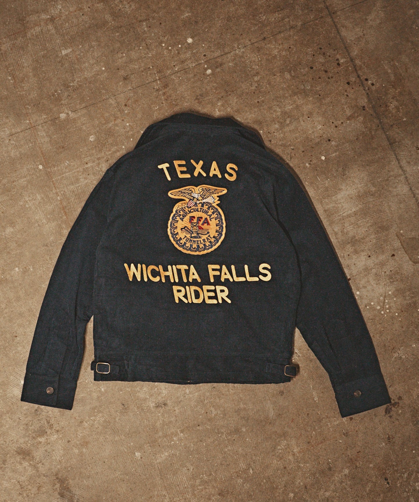 【ROOP TOKYO】ALL RUNS 刺繡拼布FFA燈芯絨夾克 外套