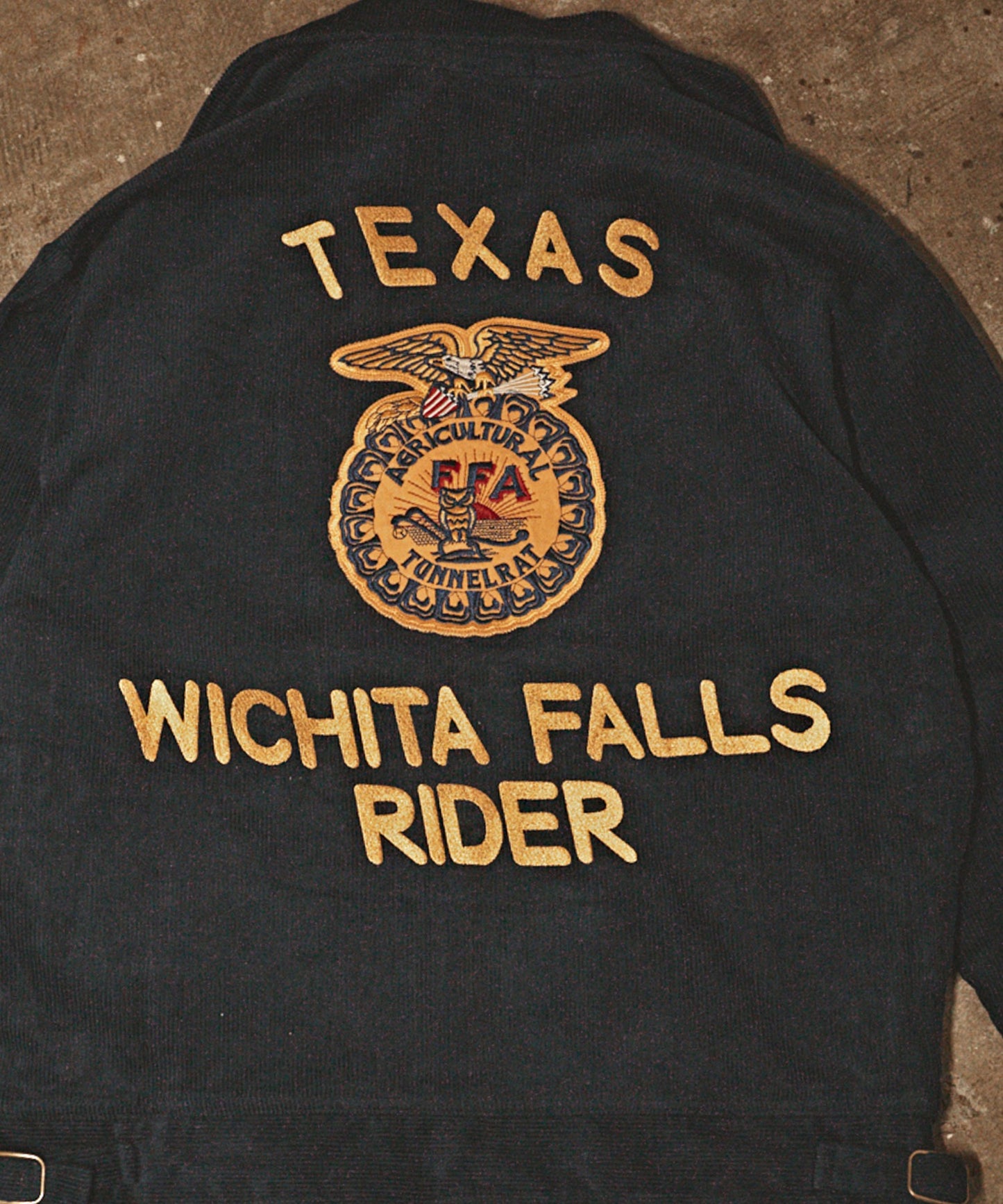 【ROOP TOKYO】ALL RUNS 刺繡拼布FFA燈芯絨夾克 外套