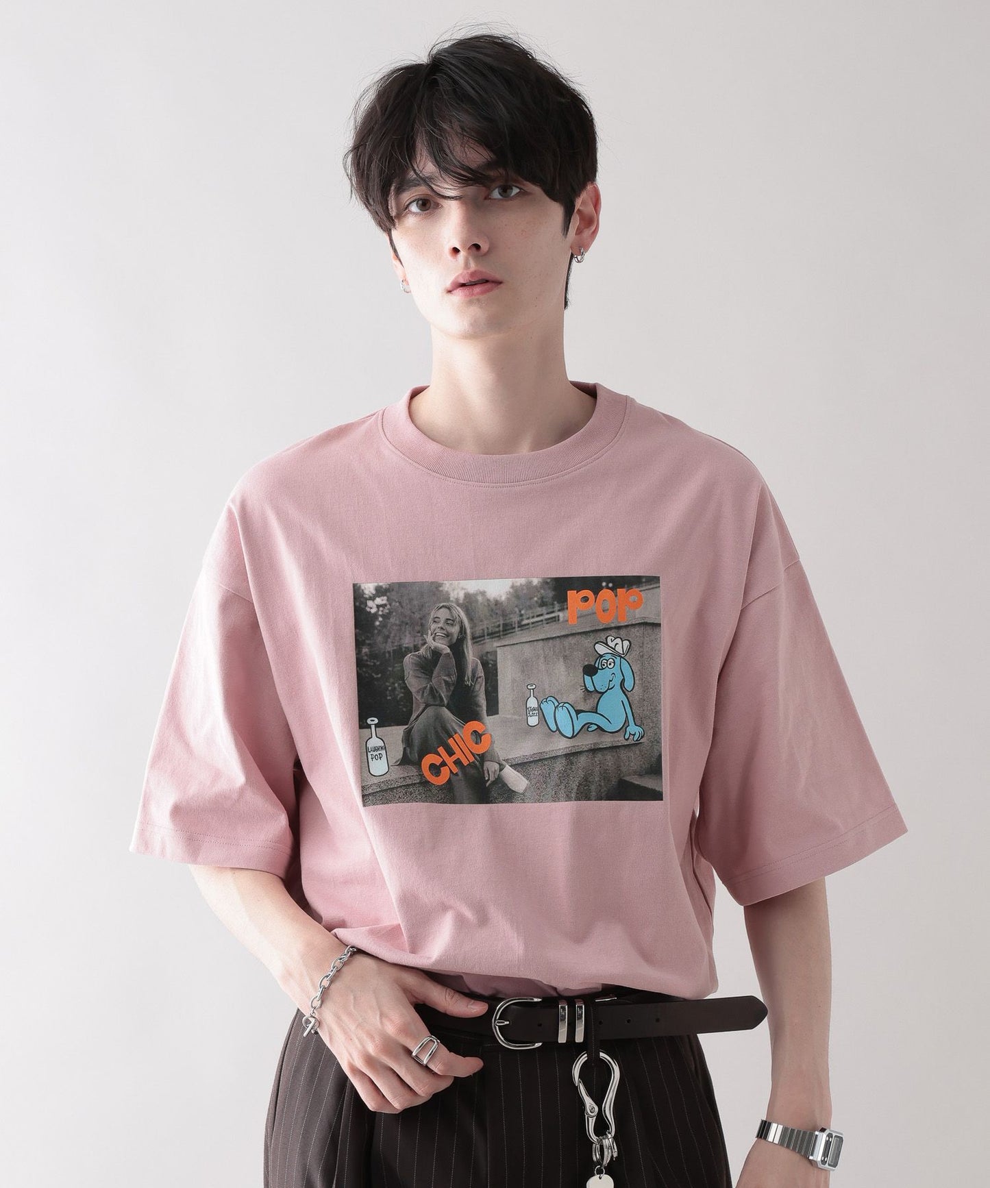 【RAGEBLUE】Ryu Ambe聯名插畫印花T恤 短T