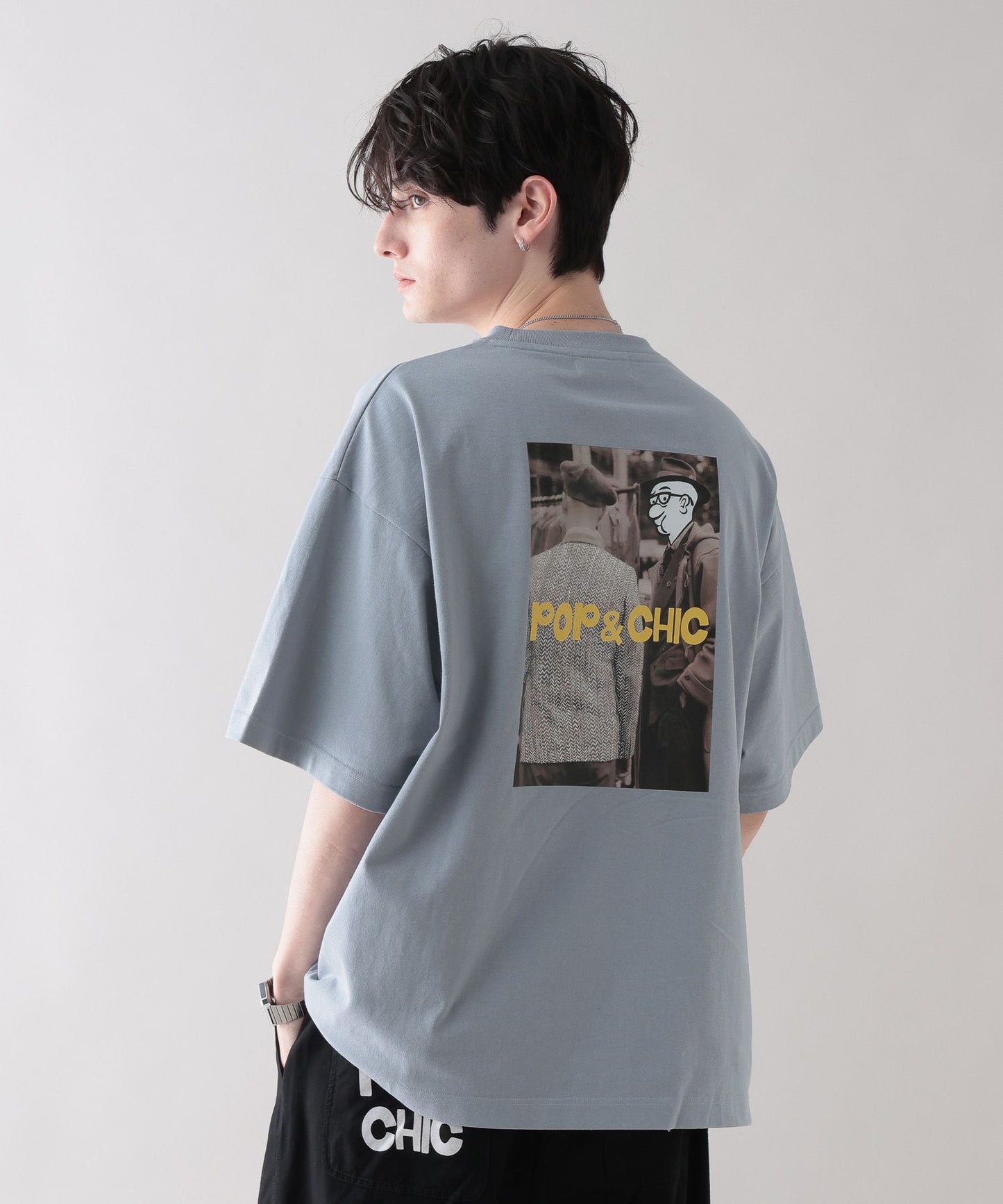 【RAGEBLUE】Ryu Ambe聯名插畫印花T恤 短T