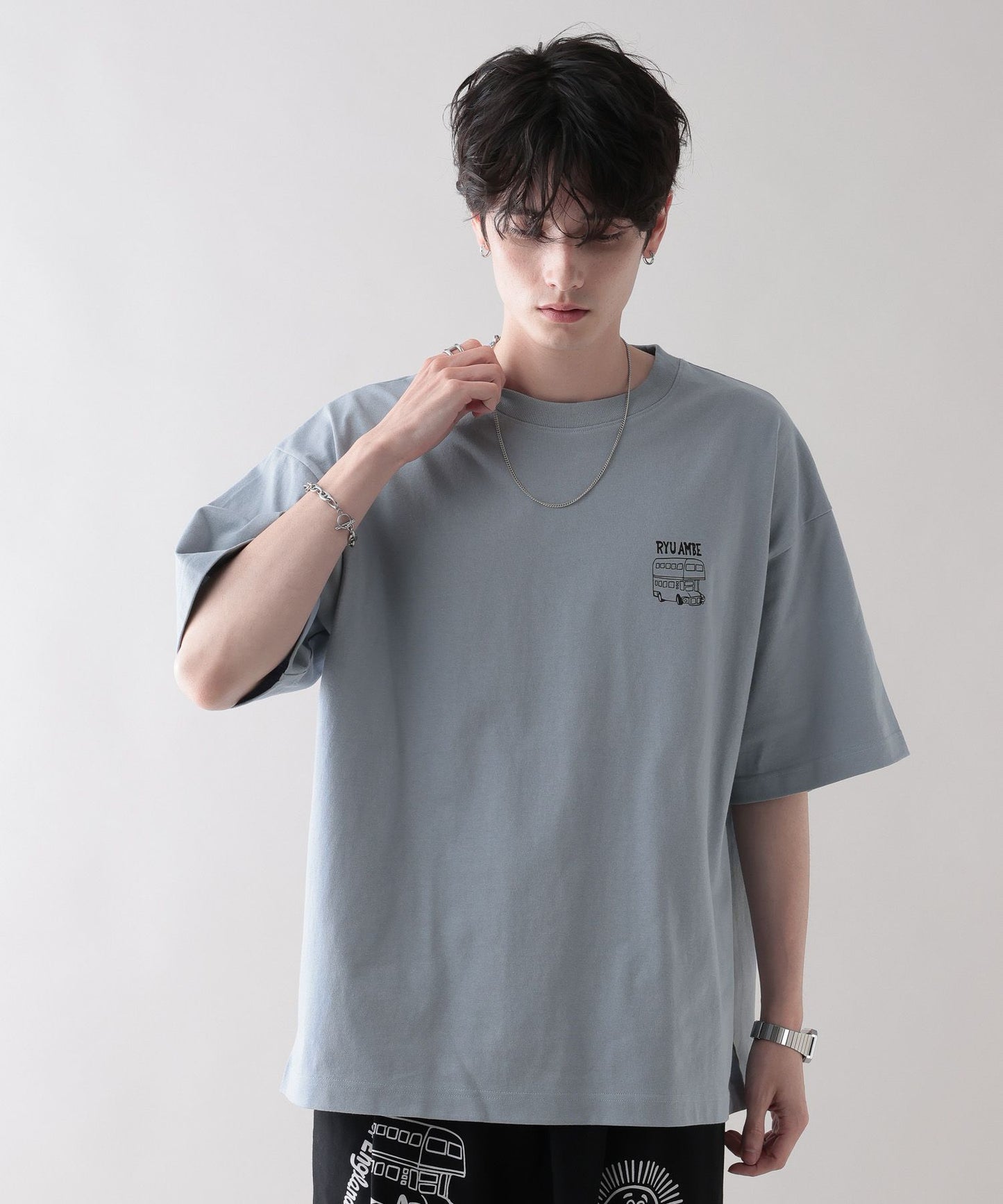 【RAGEBLUE】Ryu Ambe聯名插畫印花T恤 短T