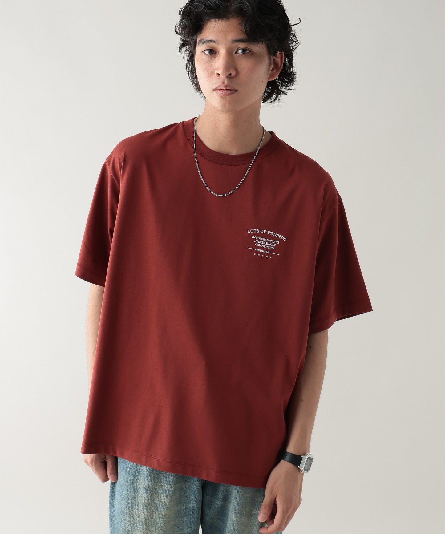 【RAGEBLUE】接觸冷感|HIGH COOL 單色照片印花 T恤 短T