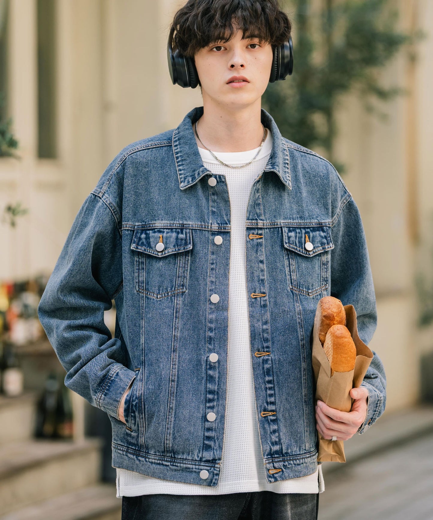 【Rocky Monroe】復古感寬鬆版 3rd Type 牛仔外套