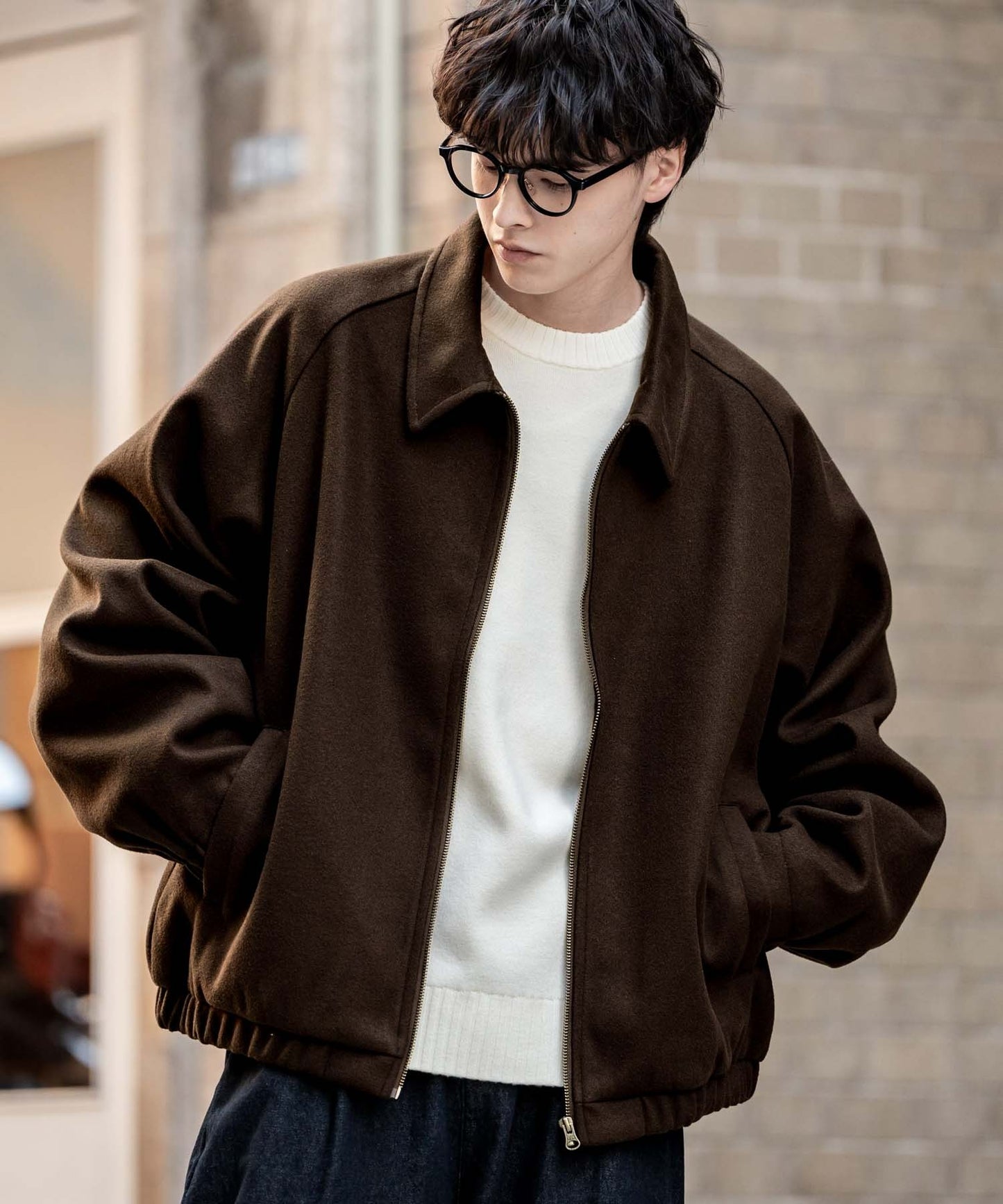 【Rocky Monroe】oversize質感寬版蝙蝠袖外套