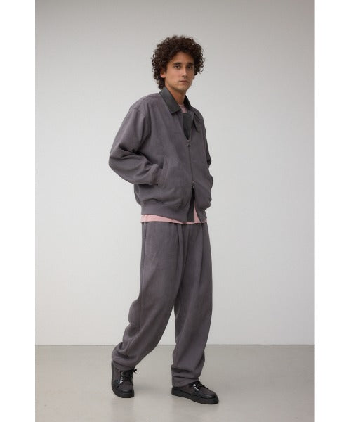 【AZUL】仿麂皮撞色夾克