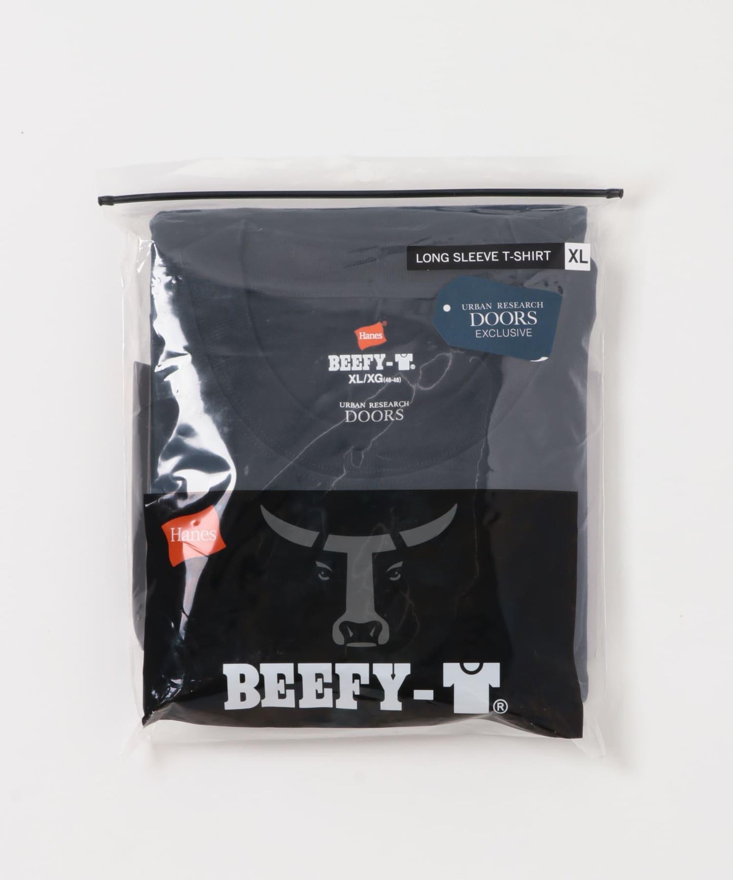 【URD】HANES × DOORS 聯名款 BEEFY-T DOORS FIT 長袖上衣