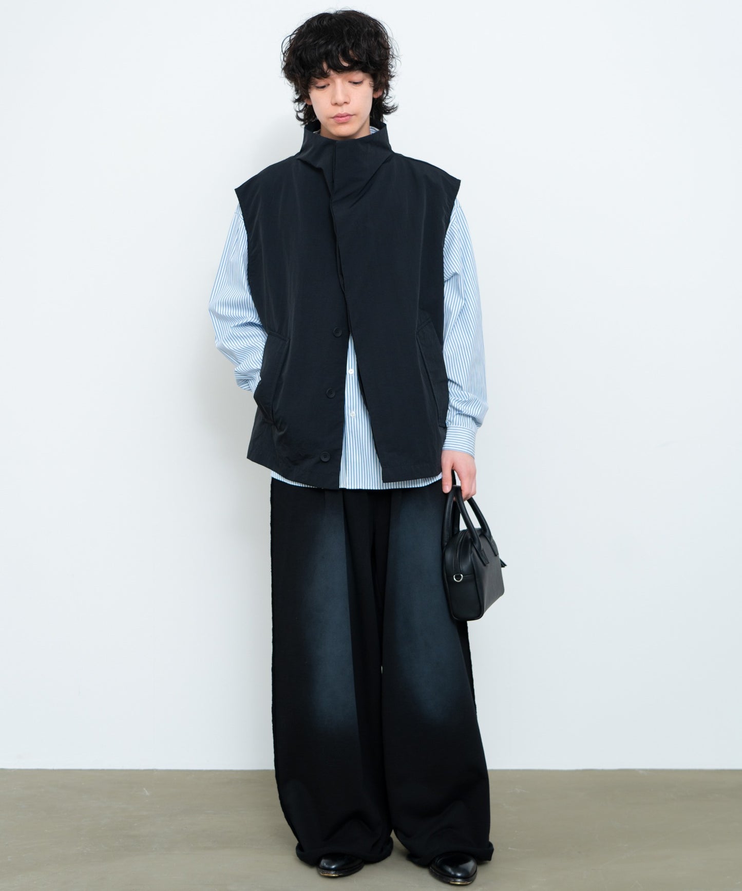 【SINSS】 寬鬆剪裁尼龍背心