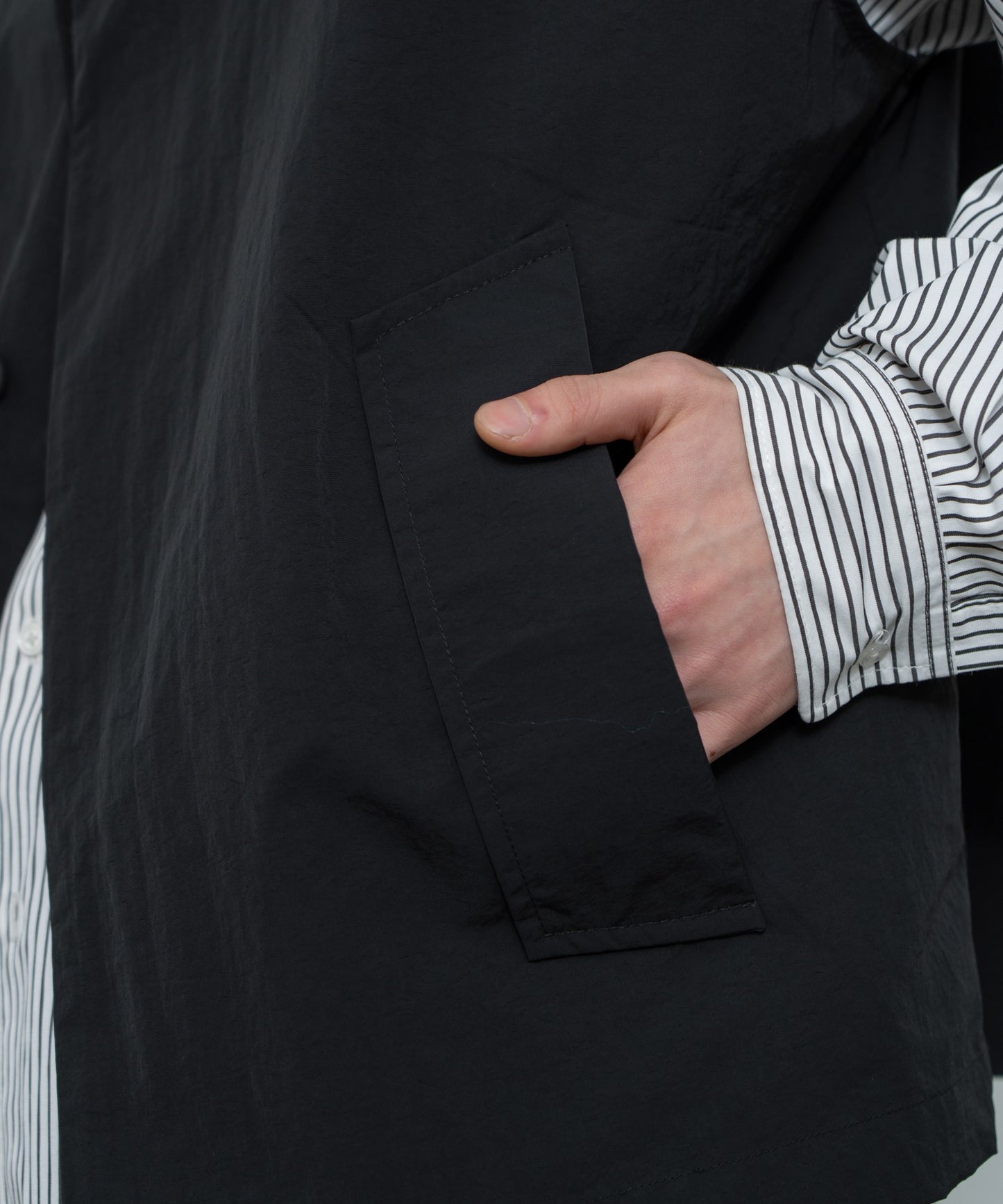 【SINSS】 寬鬆剪裁尼龍背心