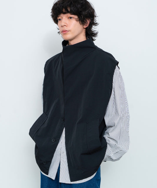 【SINSS】 寬鬆剪裁尼龍背心