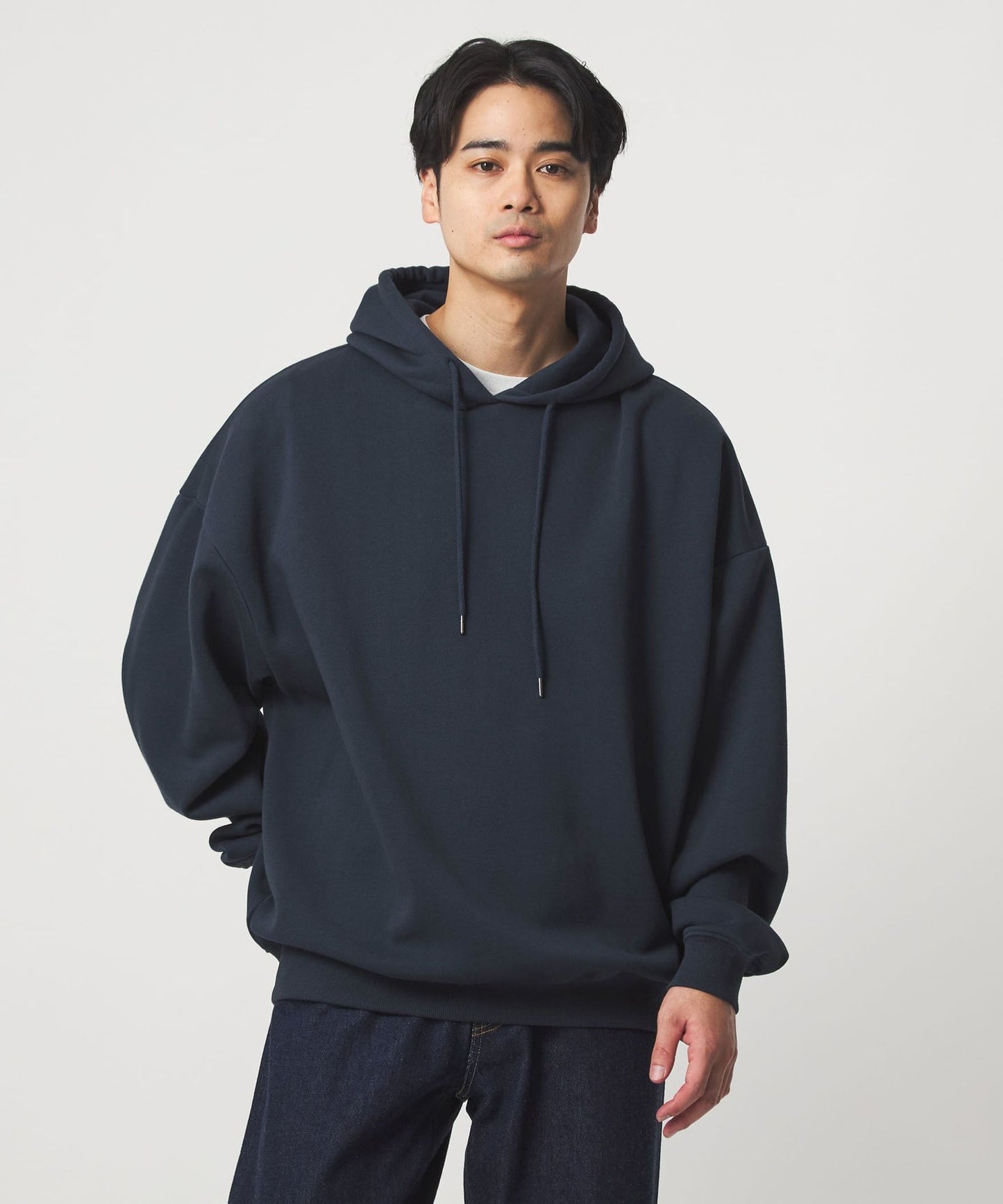 【GLR】厚磅寬鬆內刷毛連帽T恤