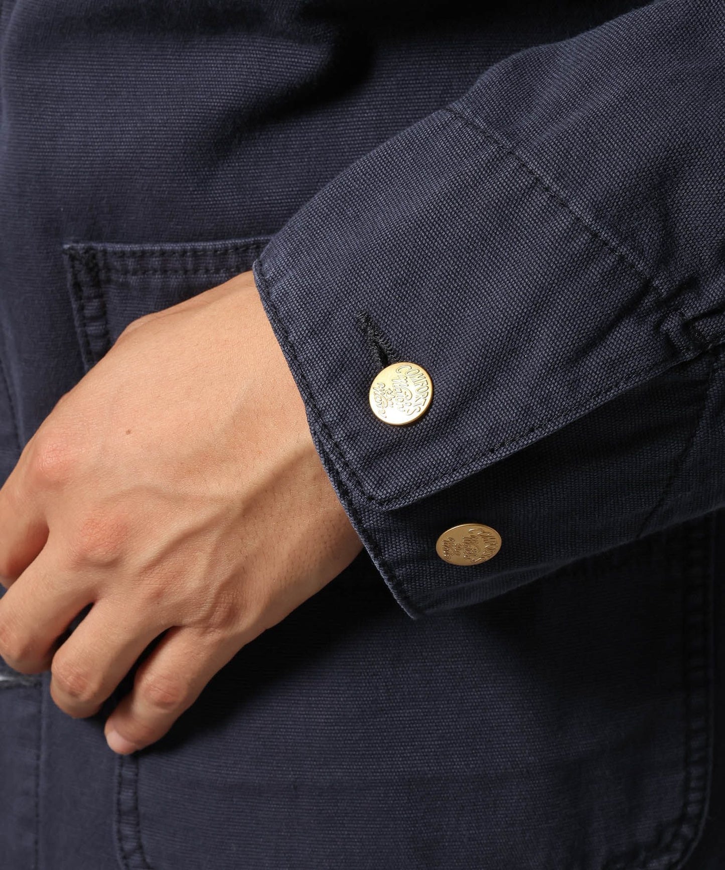 【RAGEBLUE】 復古質感丹寧 × 厚棉帆布工作外套