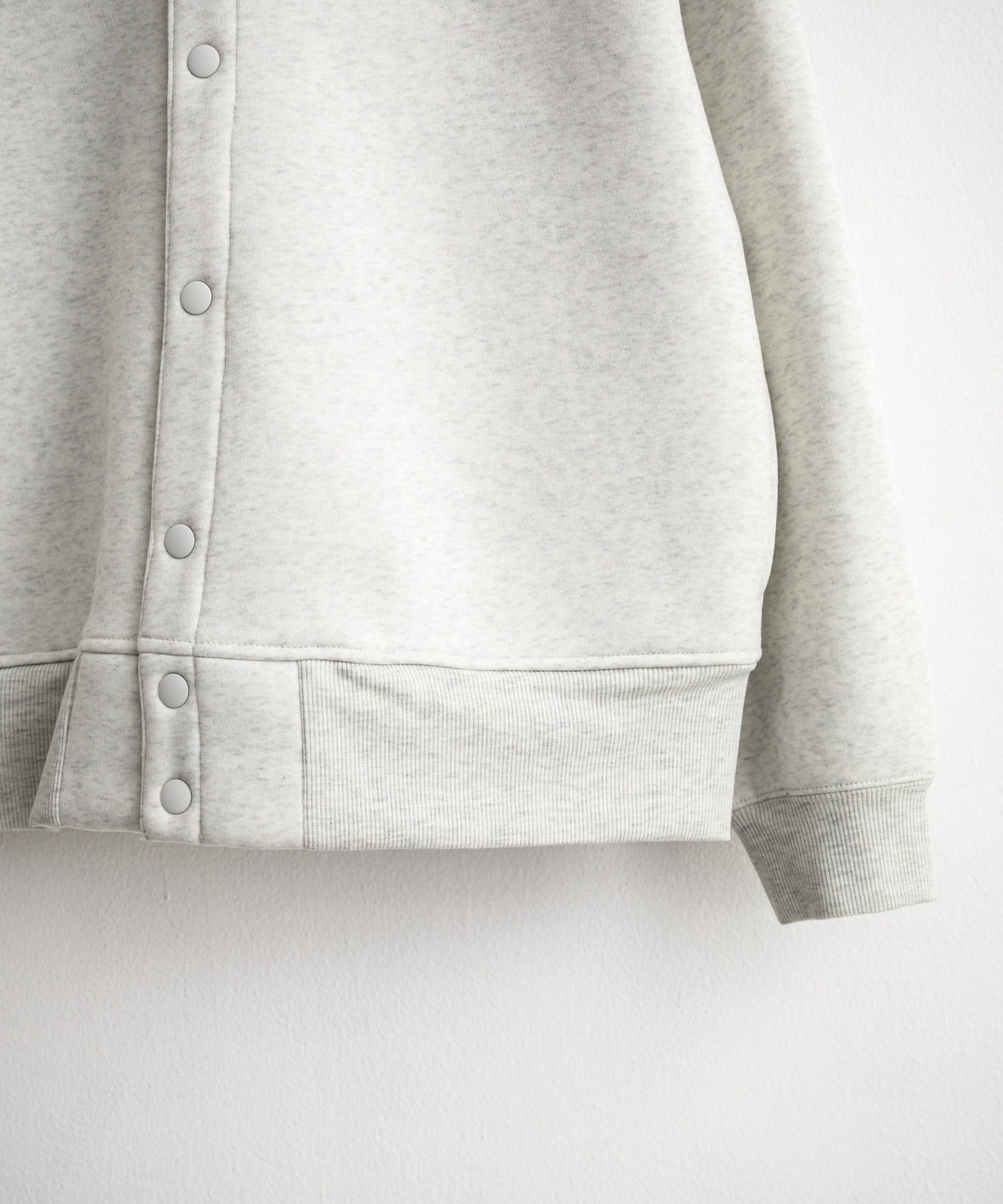 【Rocky Monroe】厚磅內刷毛寬版按扣開襟外套